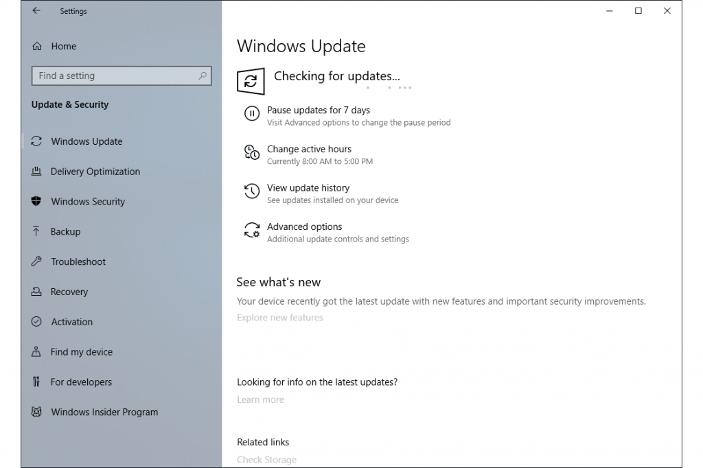 Update Windows