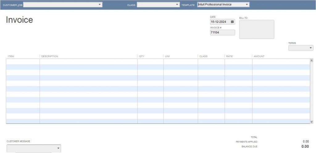 Import Invoices into QuickBooks from Excel