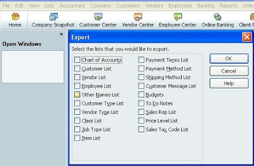 List import .IIF files