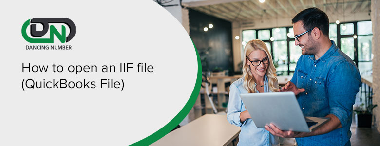 Open, Export, Import and Edit an IIF files