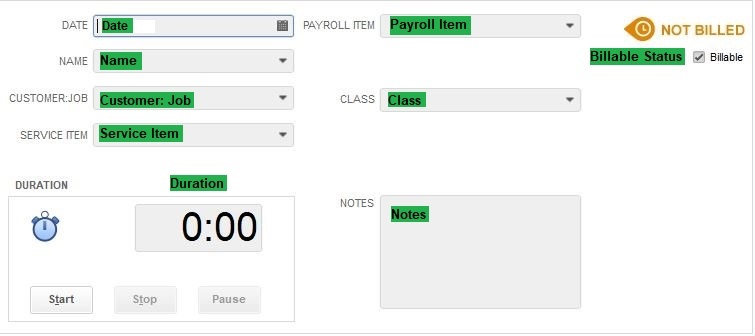 How to Import TimeSheet Entries into QuickBooks Desktop? Time Activity 1
