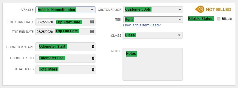 Import Vehicle Mileages into QuickBooks Desktop