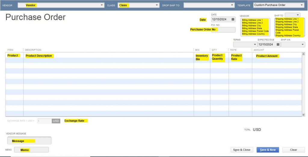 How to Import Purchase Orders into QuickBooks Desktop?