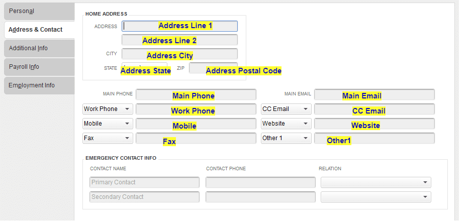 Import Employees Step 2