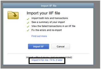 IIF File