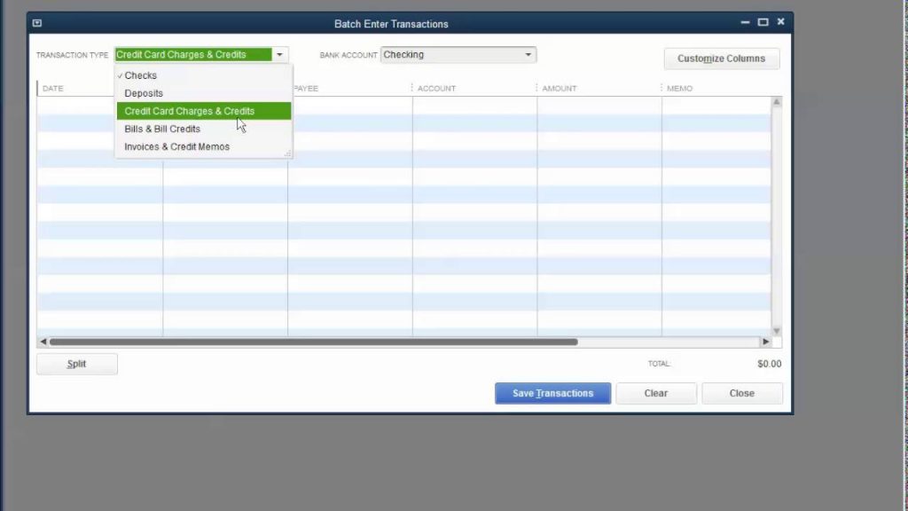 Import American Express Transactions into QuickBooks