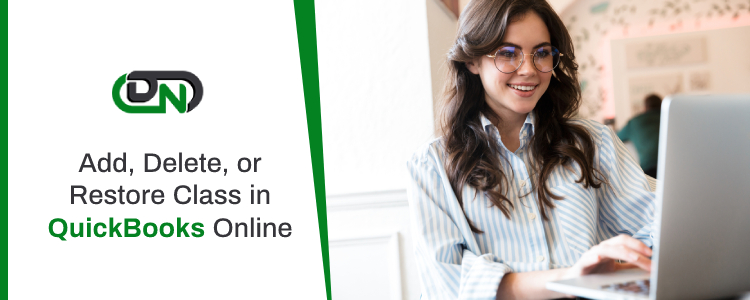 Add, Delete, or Restore Class in QuickBooks Online