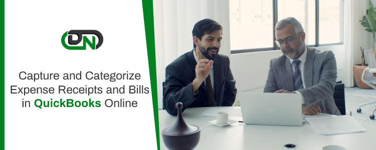 Capture and Categorize Expense Receipts and Bills in QuickBooks