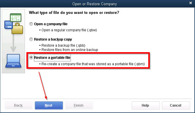 Create and Open Portable Company Files in QuickBooks Desktop