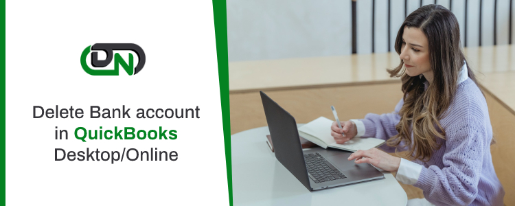 Delete a Bank account in QuickBooks