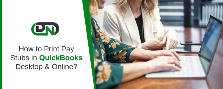 Print Pay Stubs in QuickBooks