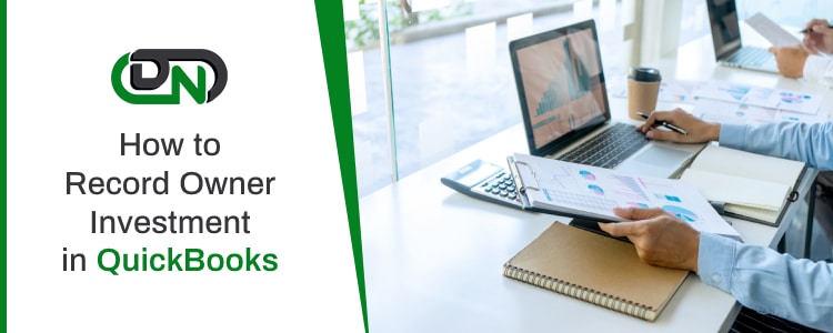 Record Owner Investment in QuickBooks