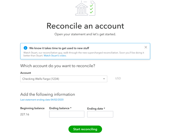 Steps for Actual Reconciliation Steps for Actual Reconciliation