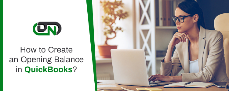 how to create opening balance in quickbooks online