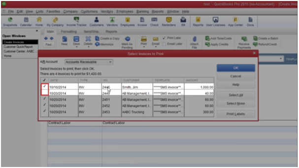 Print Multiple Invoices in QuickBooks-7