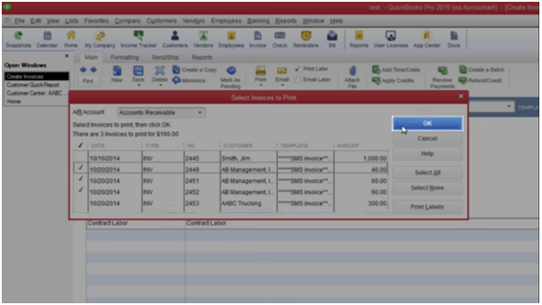 Print Multiple Invoices in QuickBooks-8