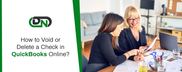 Void or Delete a Check in QuickBooks Online