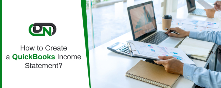 Create a QuickBooks Income Statement