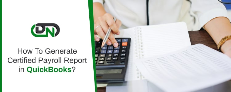 Generate Certified Payroll Report in QuickBooks