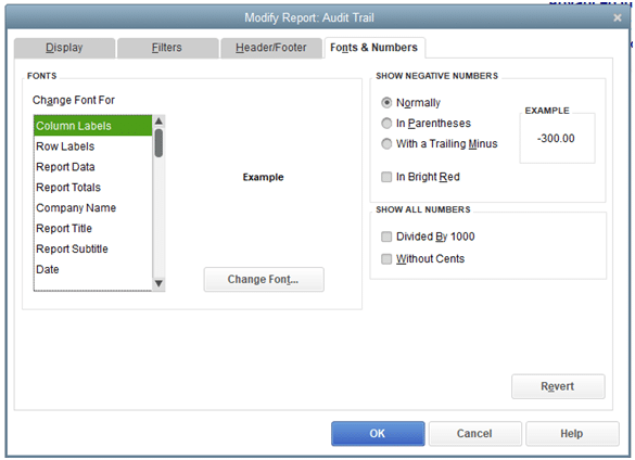 QuickBooks Audit Trail Reports3