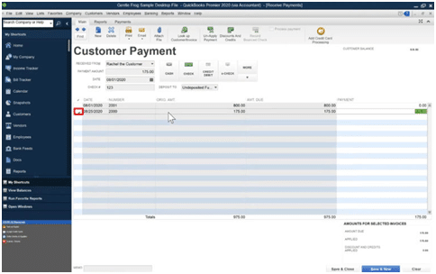 Receive and Process Payments in QuickBooks Desktop