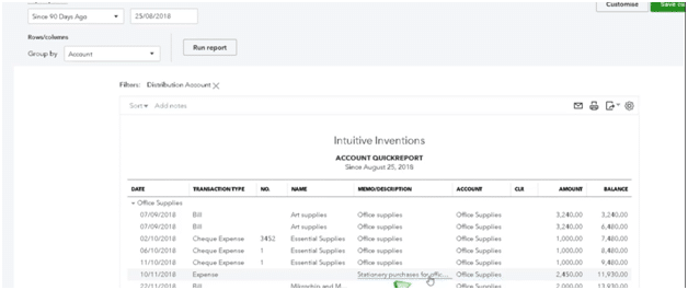 Unmatch a Transaction in QuickBooks Online