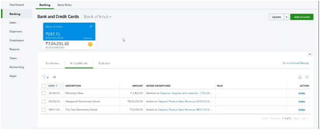 Unmatch a Transaction in QuickBooks Online 5