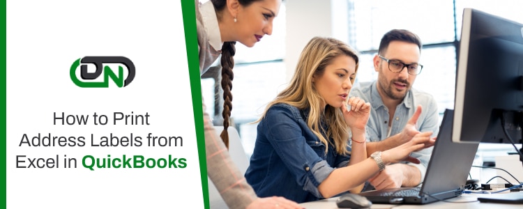 Print Address Labels from Excel in QuickBooks