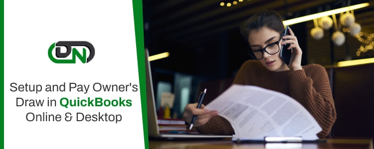 Setup and Pay Owner's Draw in QuickBooks