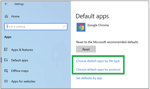 default apps dn screenshot