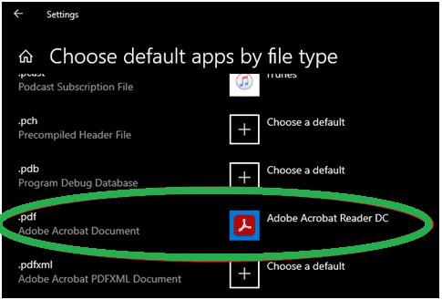 Default Apps