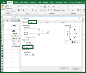 How to Merge Cells in Microsoft Excel in 5 Ways - Dancing Numbers