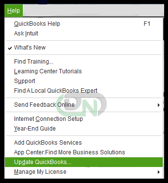 Update QuickBooks