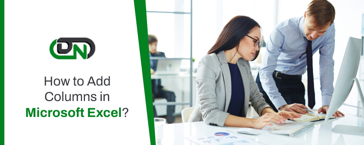 how to get microsoft excel to add up columns