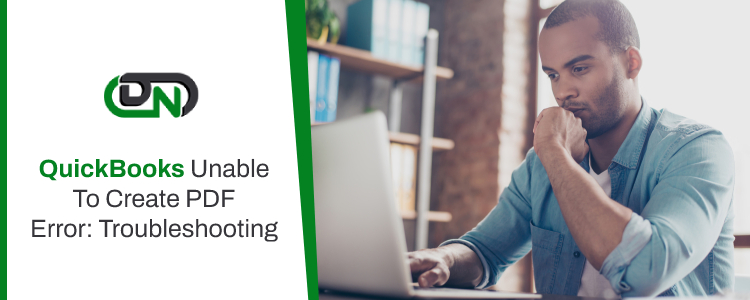 QuickBooks Unable To Create PDF Error