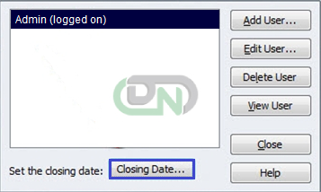 Closing Date button