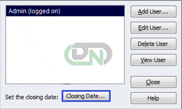 Closing Date button Closing Date button