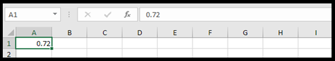 Inputting a Decimal Number Inputting a Decimal Number