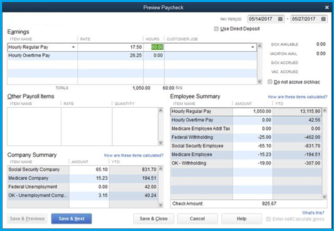 QuickBooks Desktop Payroll