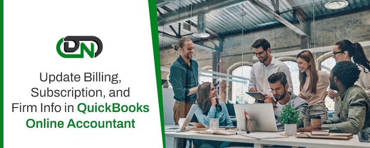 Update Billing, Subscription, and Firm Info in QuickBooks Online Accountant