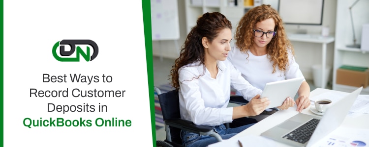 Record Customer Deposits in QuickBooks Online