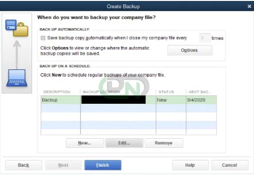 Save Backup Copy Automatically When I Close my Company Files Every Time
