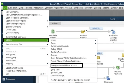 Stop hosting to multi-user access