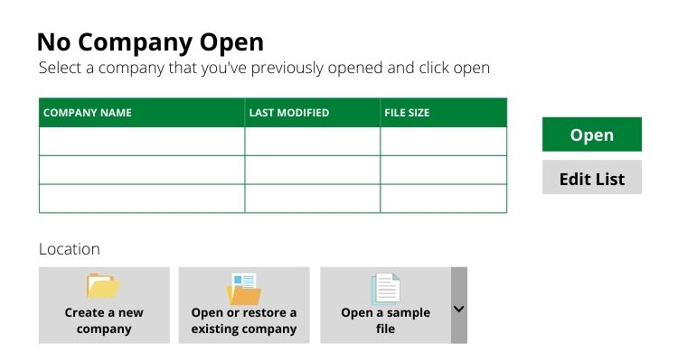 No Company Open box