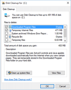 Disk Cleanup