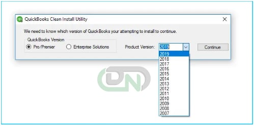 QuickBooks Desktop Clean Install Utility