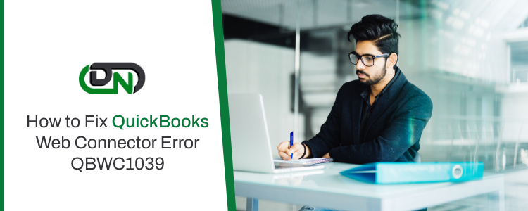 QuickBooks Web Connector Error QBWC1039