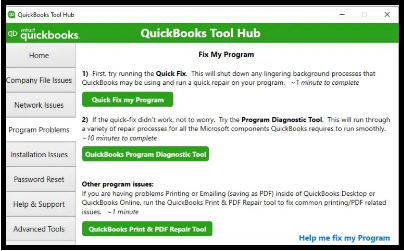 QuickBooks Fix My Programas