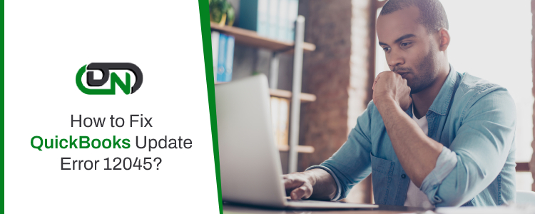QuickBooks Update Error 12045