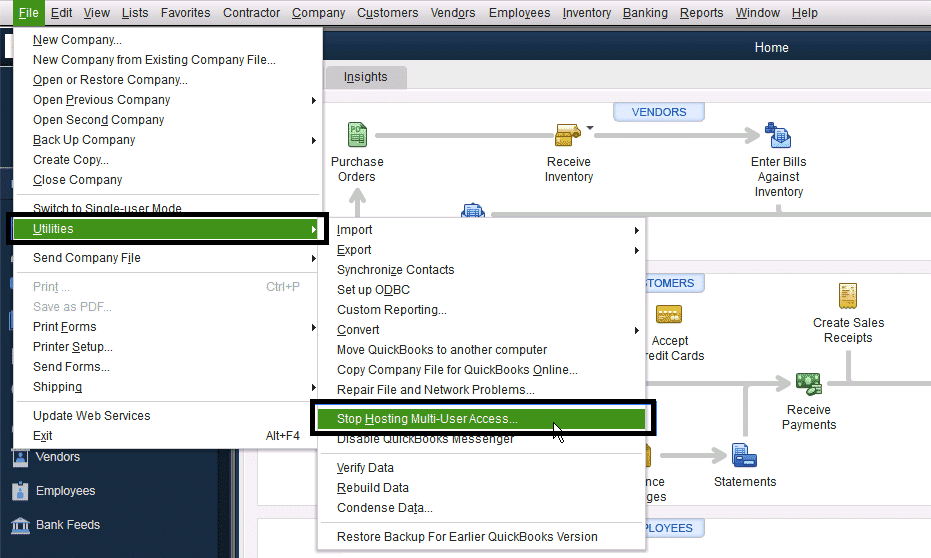 Stop Hosting of Multi-Use Access from the other system